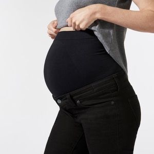 Blanqi Denim Maternity Belly Support Skinny Jeans